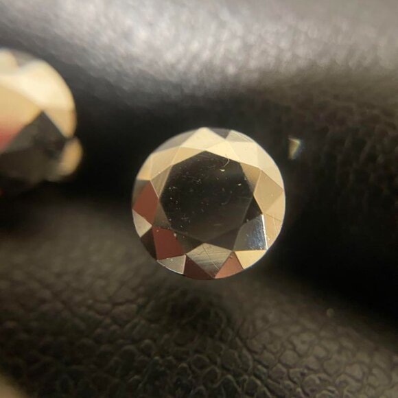 Tiffany & Co. Platinum Elsa Peretti 2ct Round Faceted Stud Earrings – Rare - Picture 8 of 11